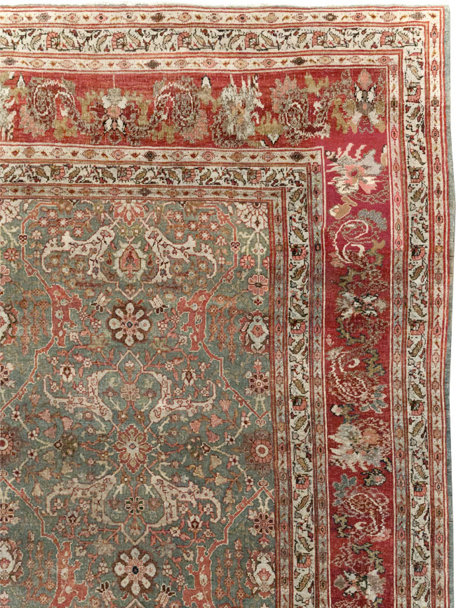Antique Persian Bidjar Large Carpet, No.30778 - Gss