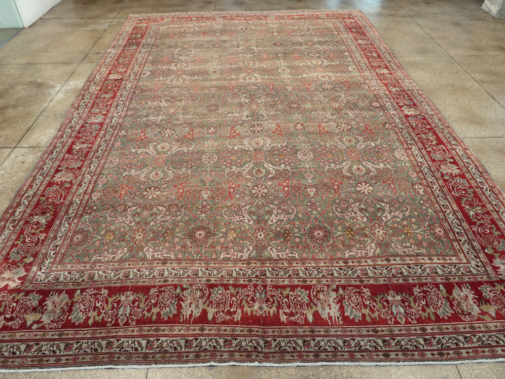 Antique Persian Bidjar Large Carpet, No.30778 - Gss