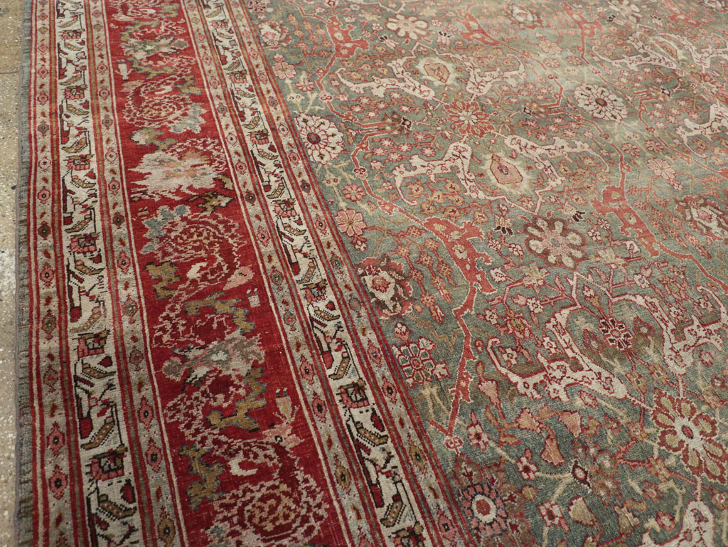 Antique Persian Bidjar Large Carpet, No.30778 - Gss