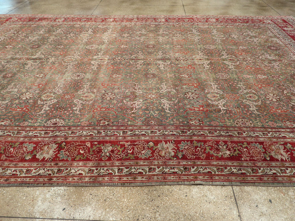 Antique Persian Bidjar Large Carpet, No.30778 - Gss