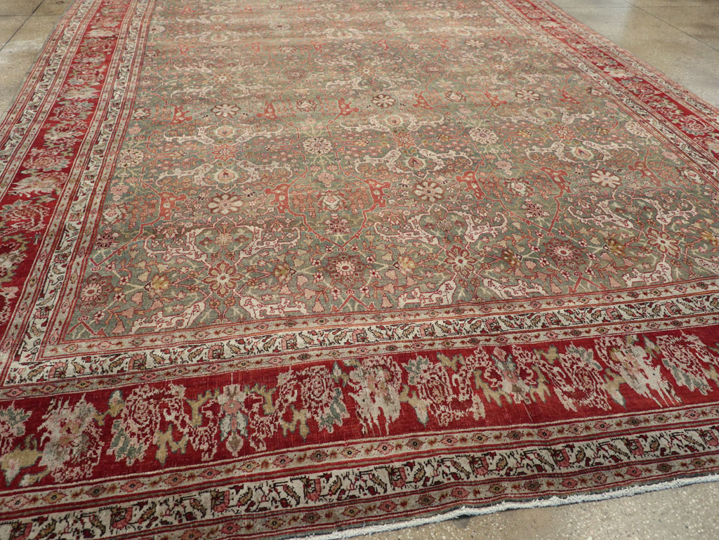 Antique Persian Bidjar Large Carpet, No.30778 - Gss