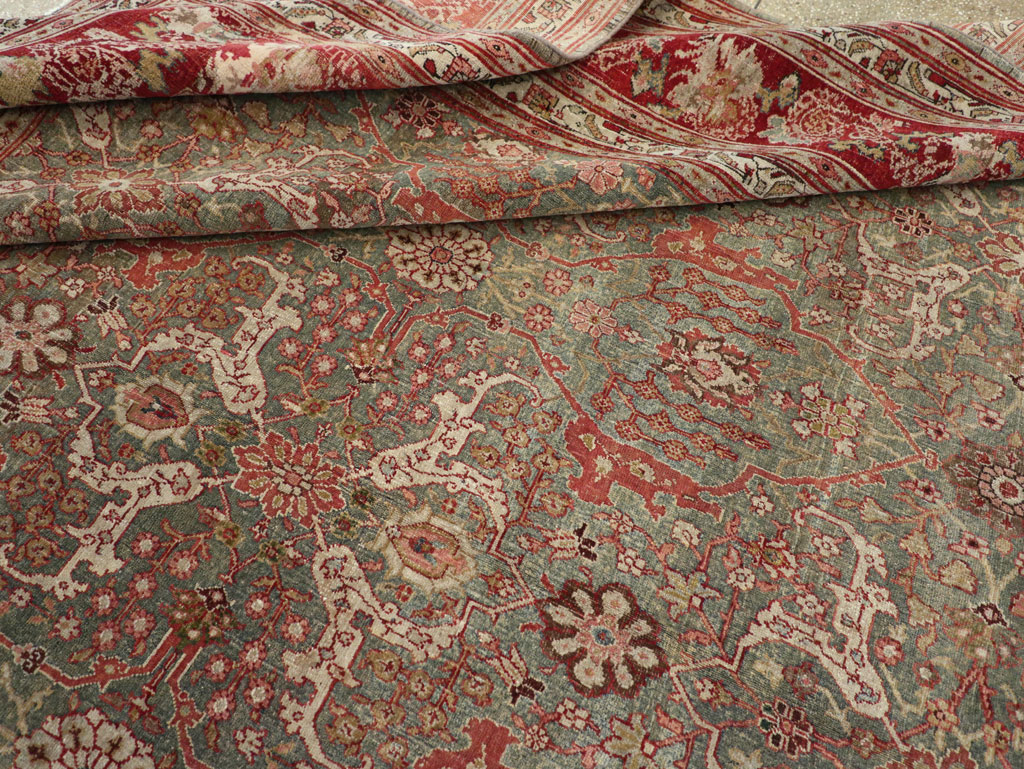 Antique Persian Bidjar Large Carpet, No.30778 - Gss