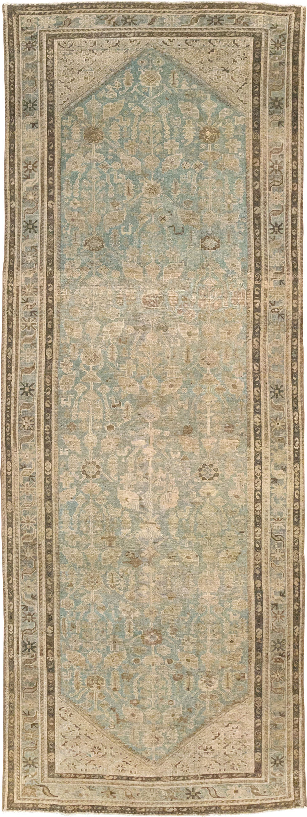 Vintage Persian Malayer Rug, No.30779 - Gss