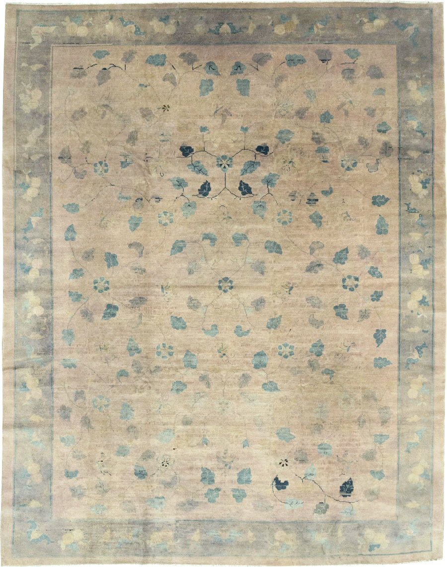 Vintage Chinese Room Size Carpet, No.30785 - Gss