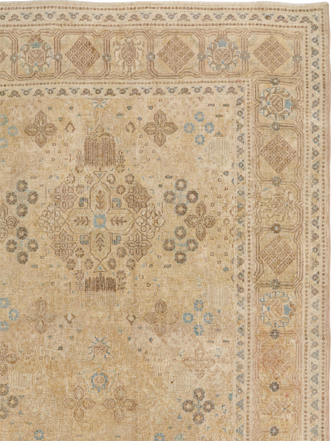 Vintage Persian Joshegan Room Size Carpet, No.30786 - Gss