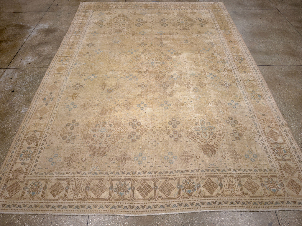 Vintage Persian Joshegan Room Size Carpet, No.30786 - Gss