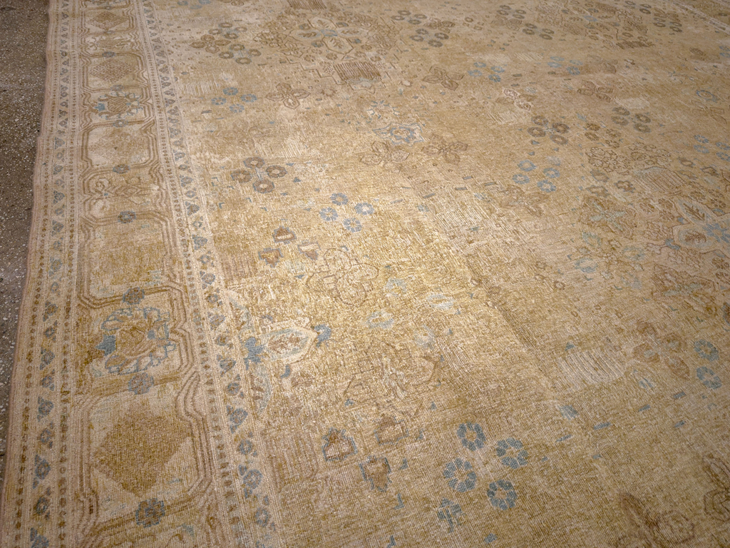 Vintage Persian Joshegan Room Size Carpet, No.30786 - Gss