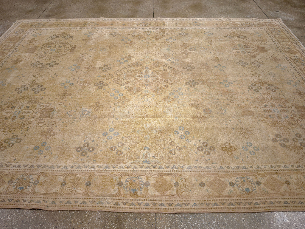 Vintage Persian Joshegan Room Size Carpet, No.30786 - Gss