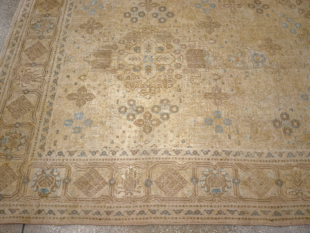 Vintage Persian Joshegan Room Size Carpet, No.30786 - Gss