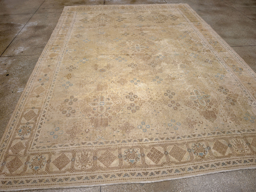 Vintage Persian Joshegan Room Size Carpet, No.30786 - Gss