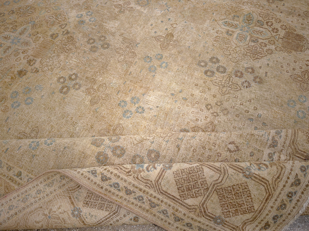 Vintage Persian Joshegan Room Size Carpet, No.30786 - Gss