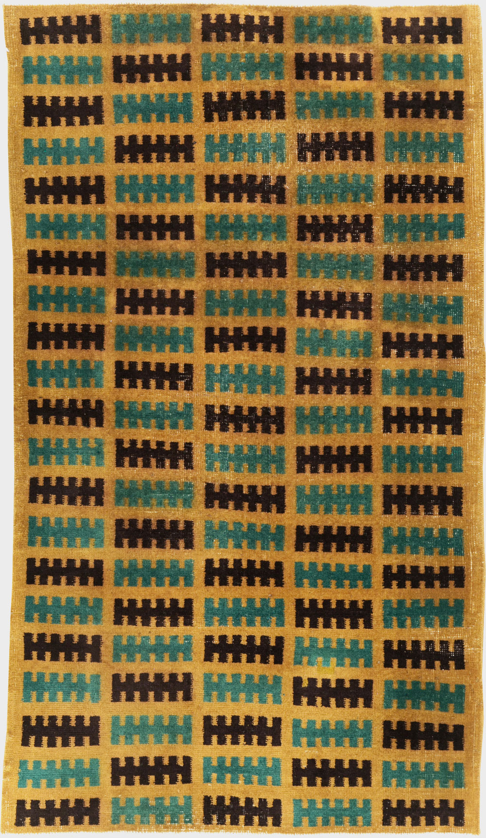 Vintage Turkish Anatolian Deco Rug, No.30794 - Gss