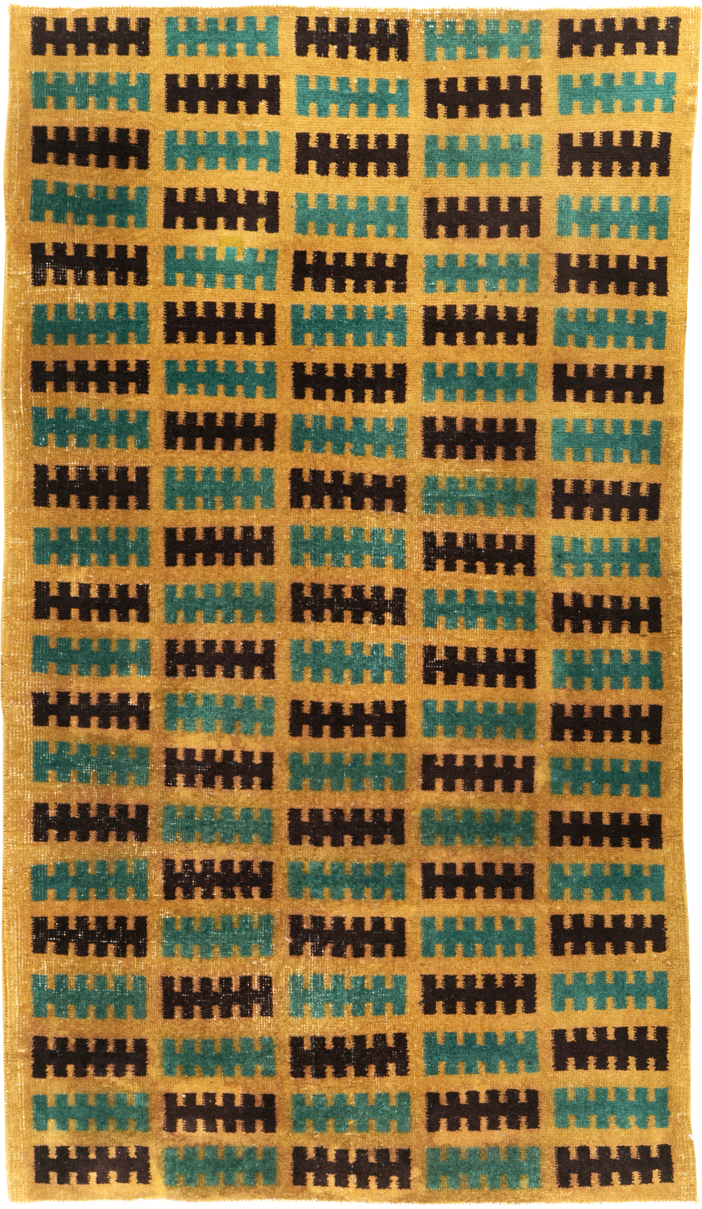 Vintage Turkish Anatolian Deco Rug, No.30794 - Gss