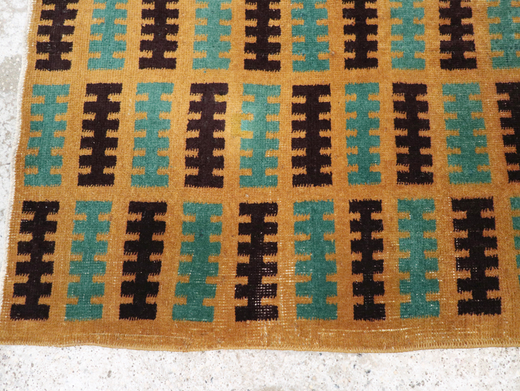 Vintage Turkish Anatolian Deco Rug, No.30794 - Gss