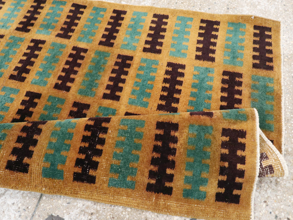 Vintage Turkish Anatolian Deco Rug, No.30794 - Gss