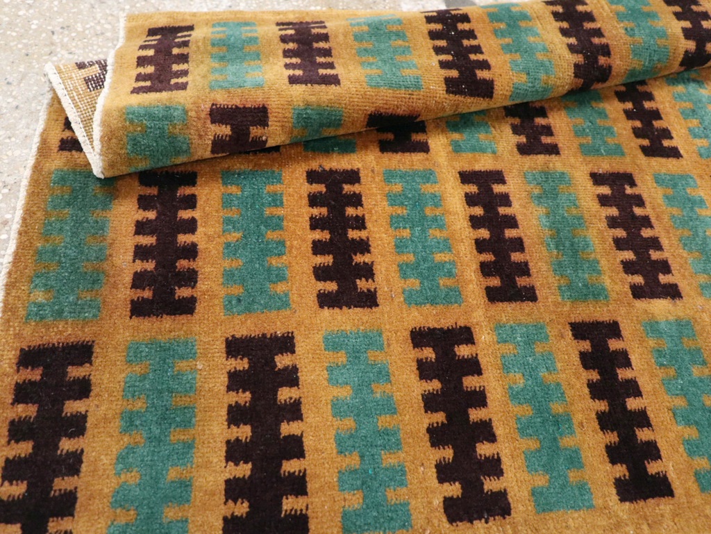 Vintage Turkish Anatolian Deco Rug, No.30794 - Gss