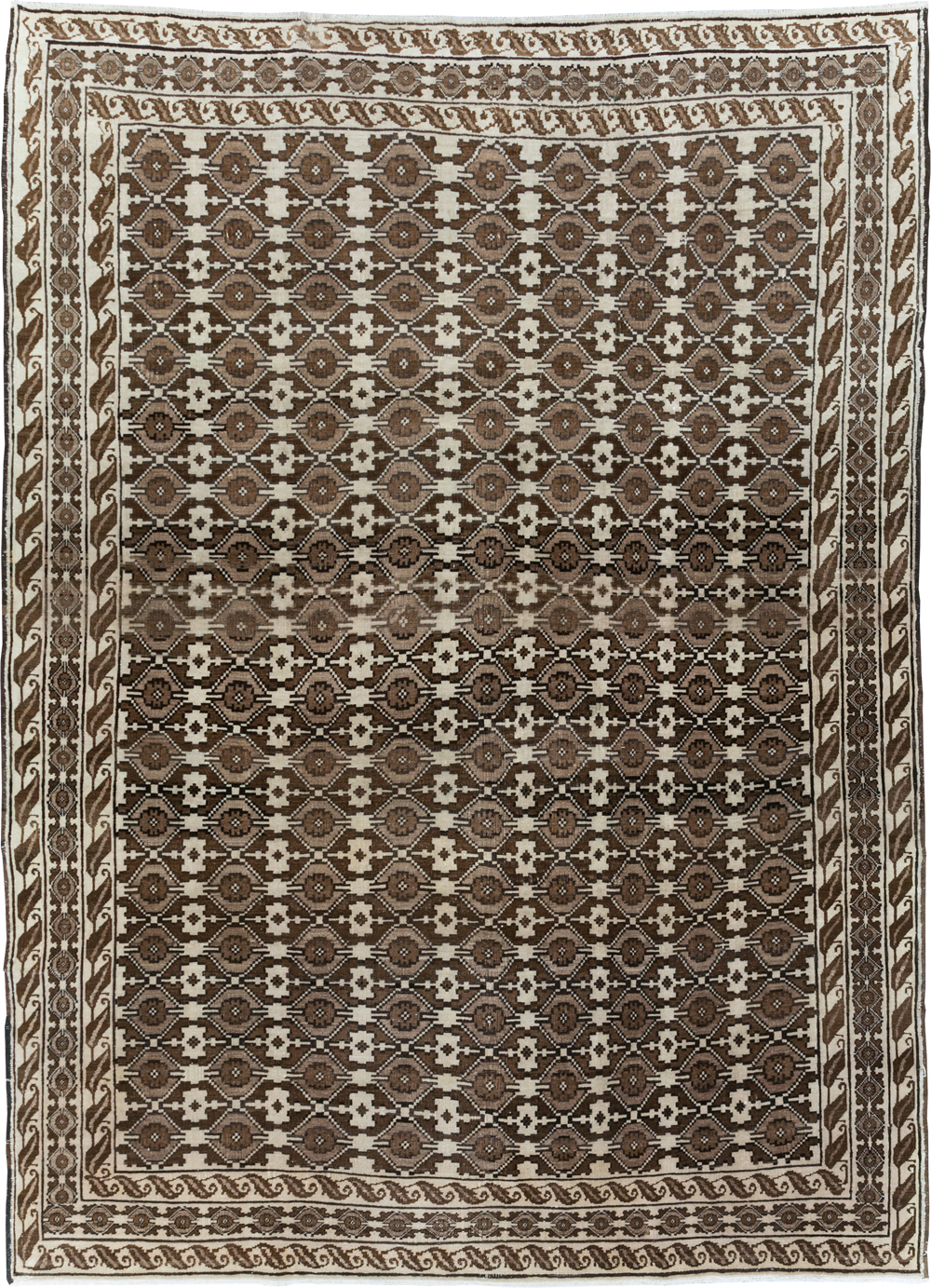 Vintage Turkish Anatolian Accent Carpet, No.30795 - Gss