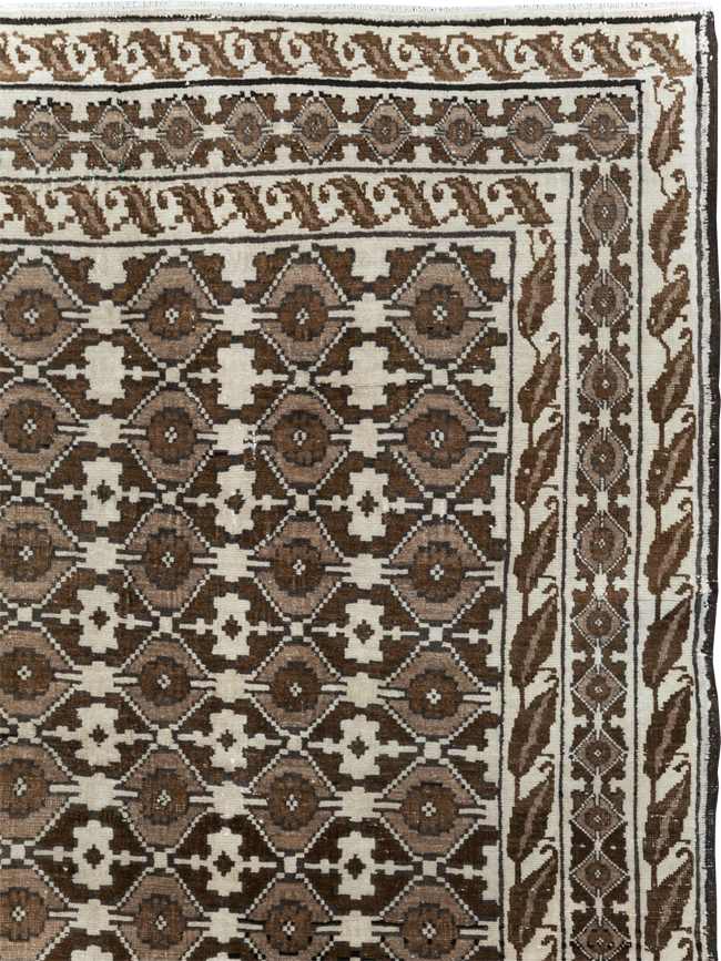 Vintage Turkish Anatolian Accent Carpet, No.30795 - Gss