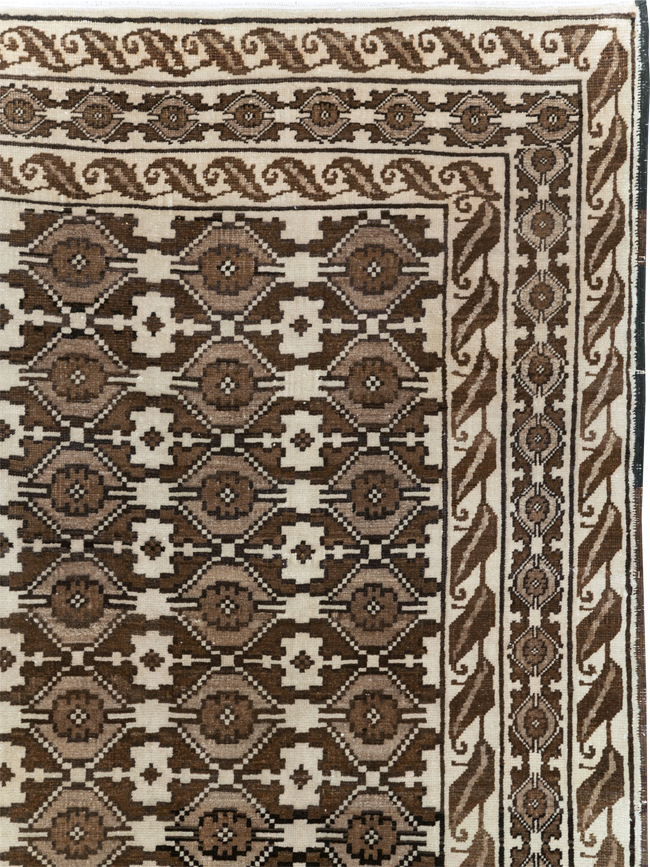 Vintage Turkish Anatolian Accent Carpet, No.30795 - Gss