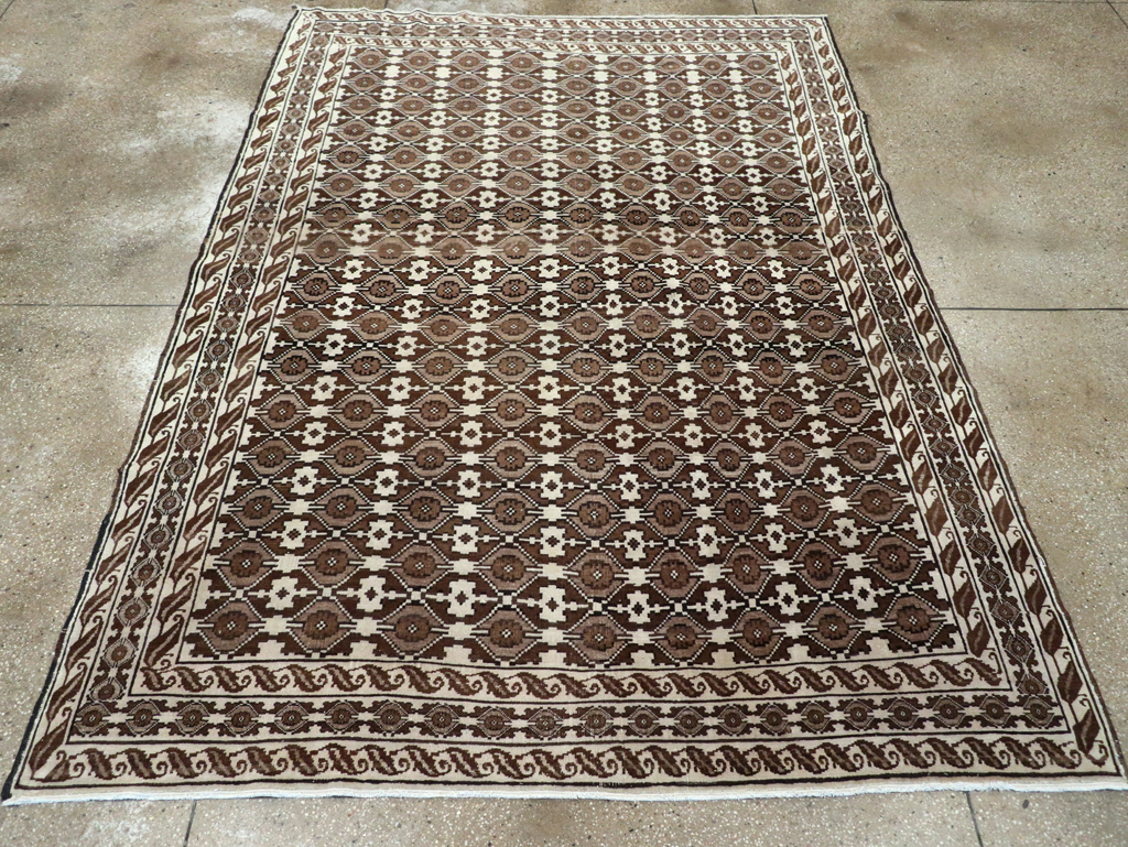 Vintage Turkish Anatolian Accent Carpet, No.30795 - Gss