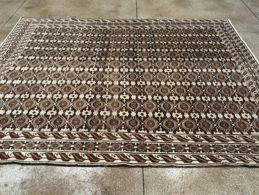 Vintage Turkish Anatolian Accent Carpet, No.30795 - Gss