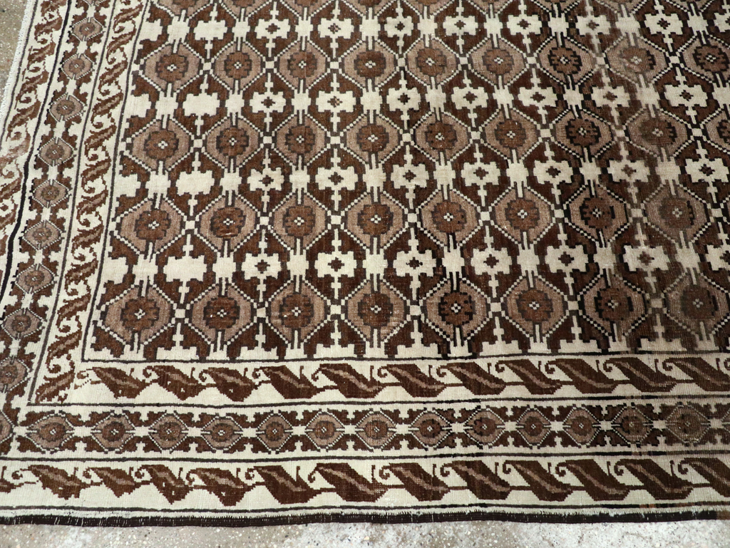 Vintage Turkish Anatolian Accent Carpet, No.30795 - Gss