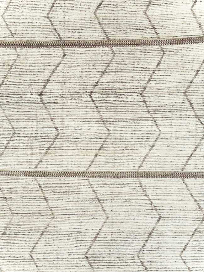 Moroccan Inspired Contemporary Turkish Large Room Size Carpet, No.30801 - Gss