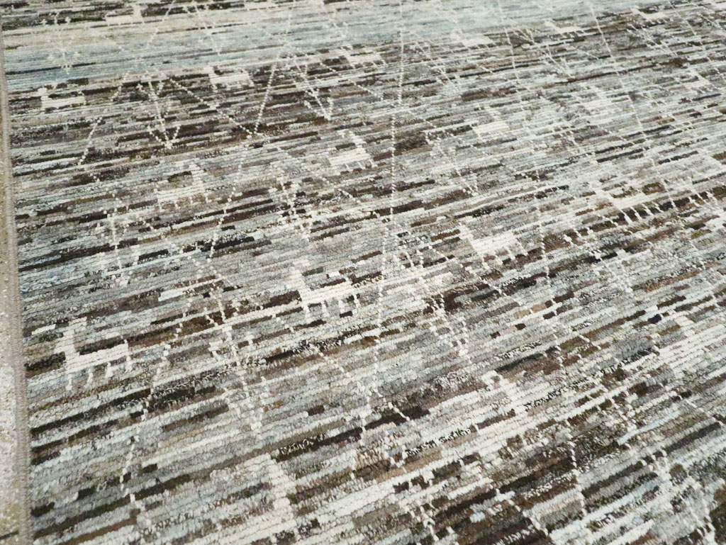 Moroccan Inspired Turkish Room Size Carpet, No.30802 - Gss