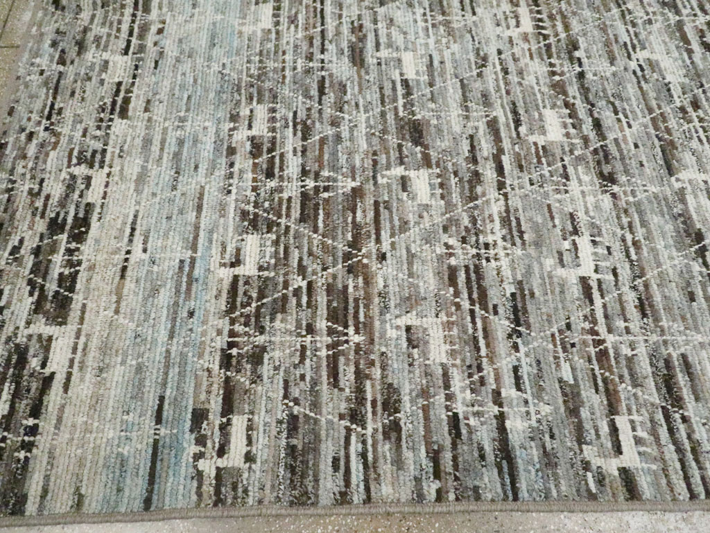 Moroccan Inspired Turkish Room Size Carpet, No.30802 - Gss