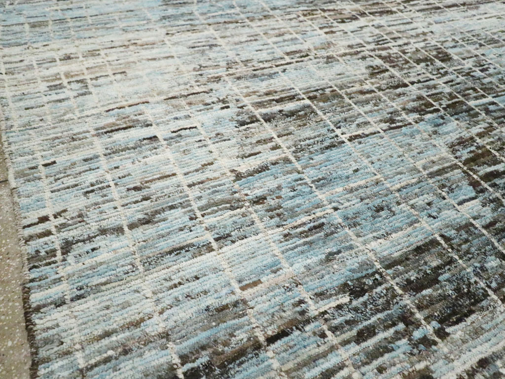 Moroccan Inspired Contemporary Turkish Room Size Carpet, No.30804 - Gss