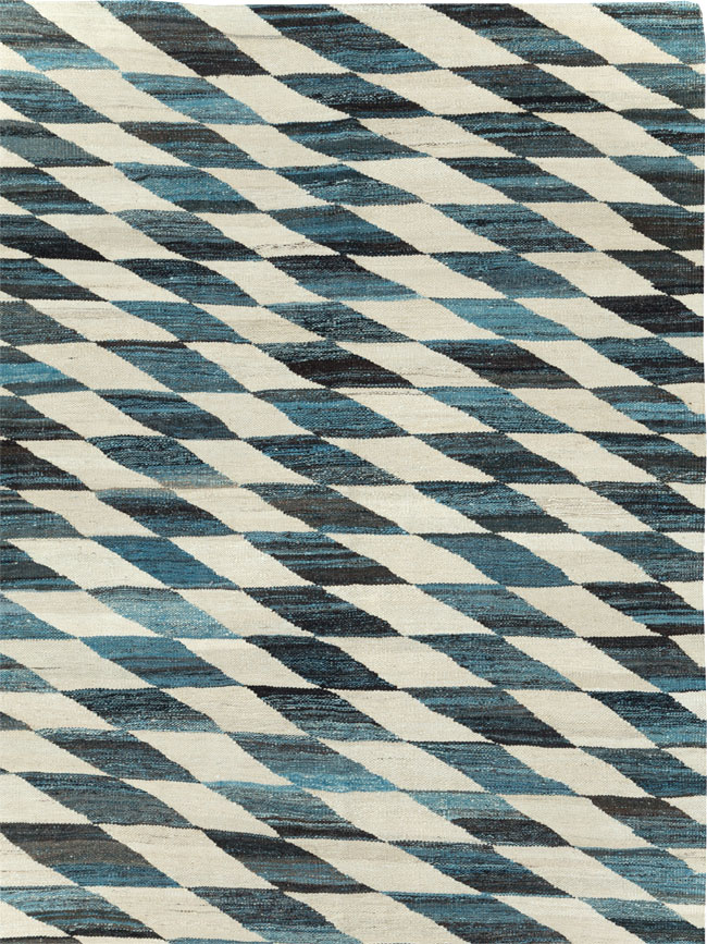 Modern Turkish Flatweave, No.30806 - Gss
