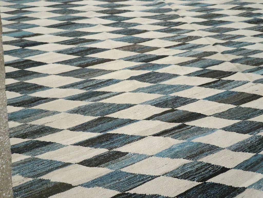 Modern Turkish Flatweave, No.30806 - Gss