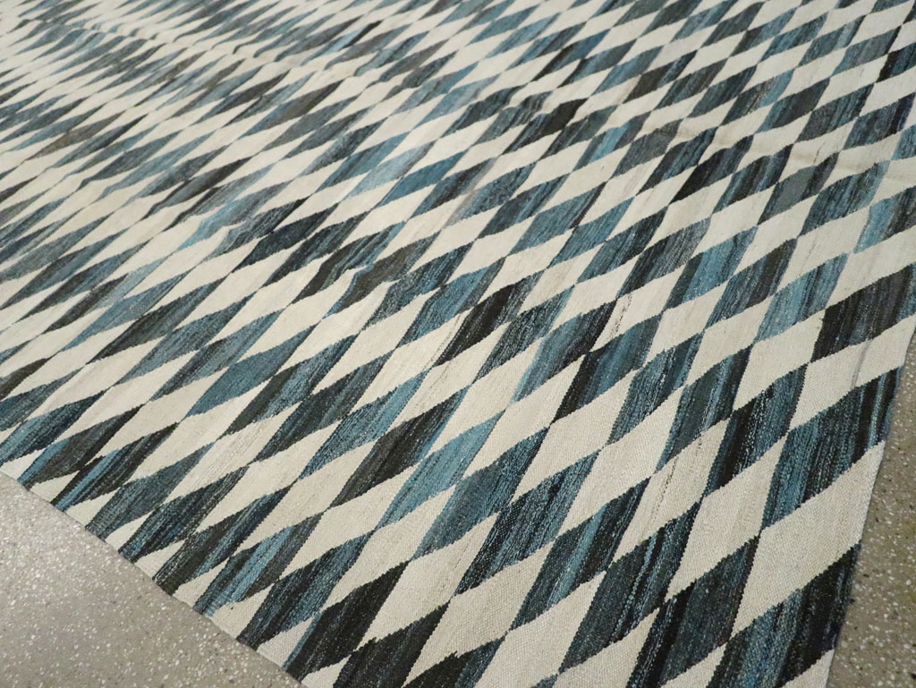Modern Turkish Flatweave, No.30806 - Gss