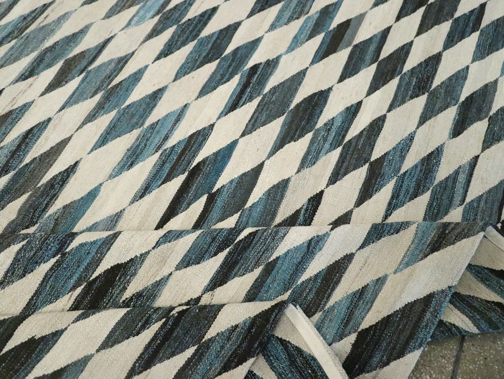 Modern Turkish Flatweave, No.30806 - Gss