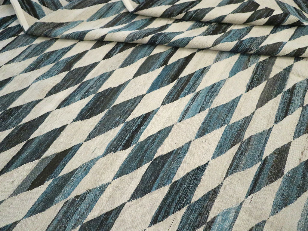 Modern Turkish Flatweave, No.30806 - Gss