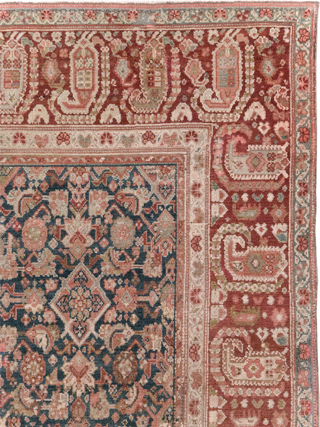 Antique Persian Malayer Accent Carpet, No.30829 - Gss