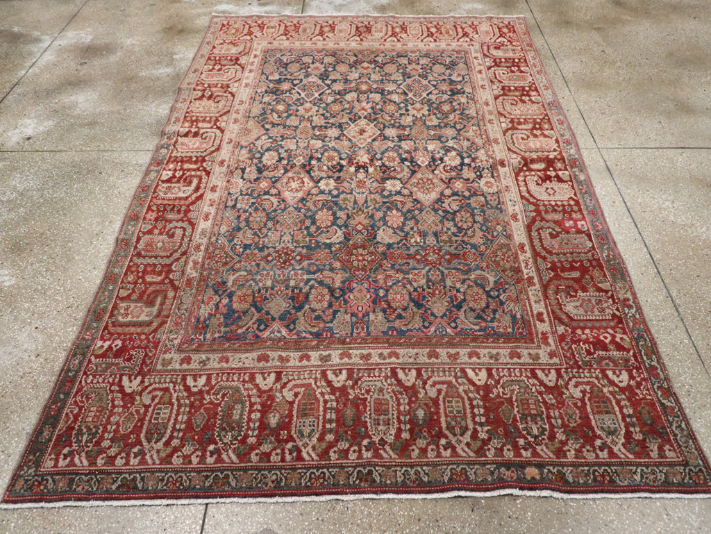 Antique Persian Malayer Accent Carpet, No.30829 - Gss