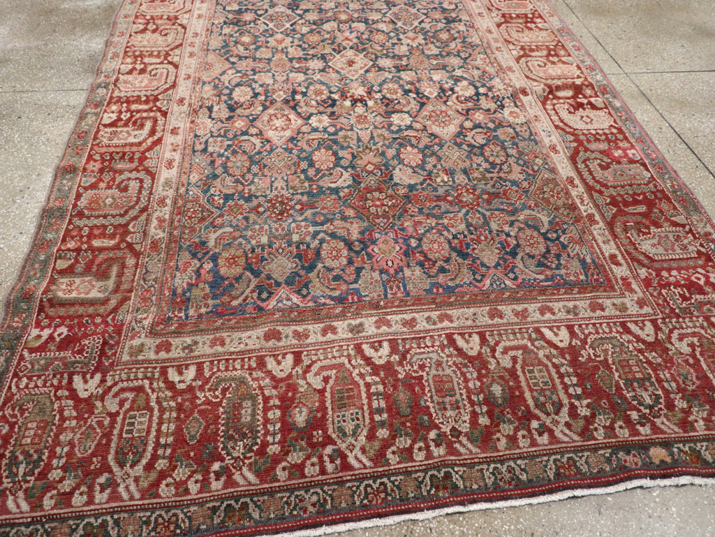 Antique Persian Malayer Accent Carpet, No.30829 - Gss