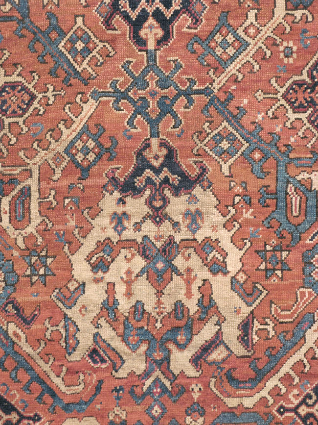 Antique Turkish Oushak Oversize Square Carpet, No.30832 - Gss