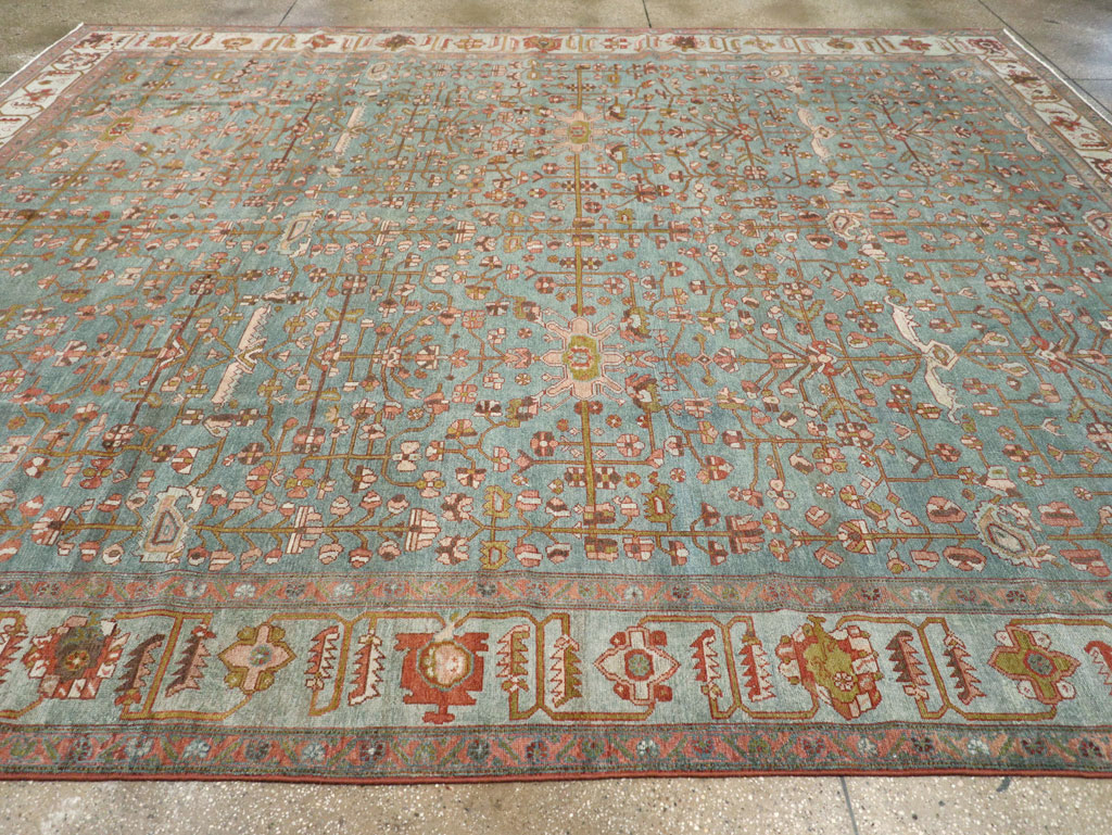 Antique Persian Malayer Room Size Carpet, No.30838 - Gss