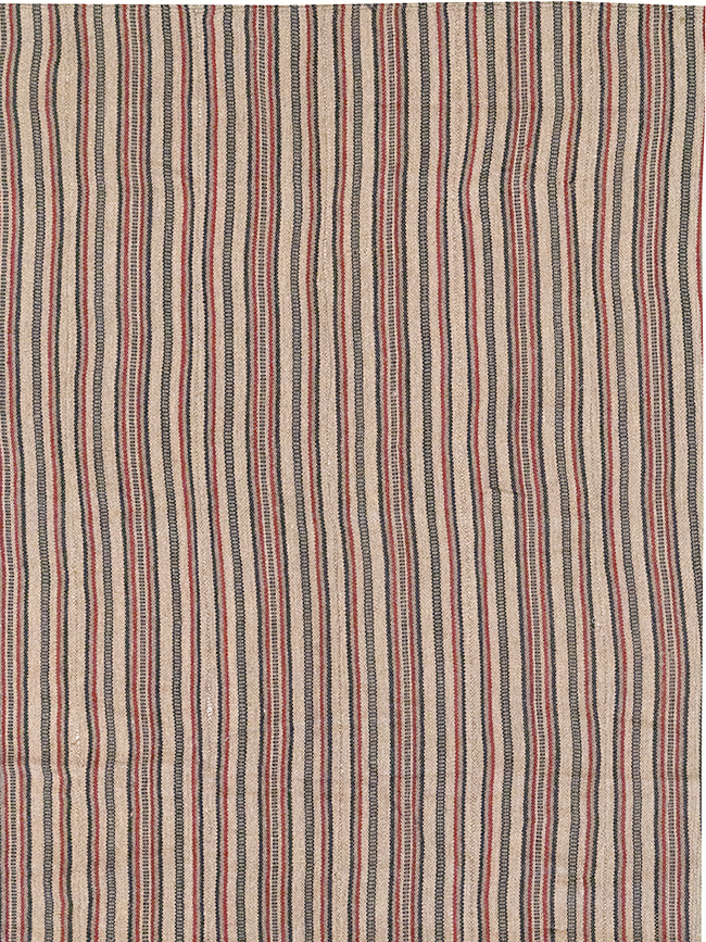 Vintage Persian Flatweave Kilim Room Size Carpet, No.30843 - Gss