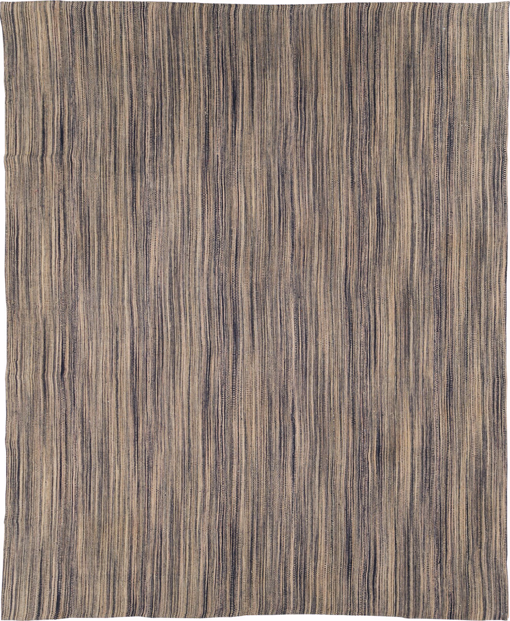 Modern Turkish Flatweave Kilim Large Room Size Carpet, No.30847 - Gss