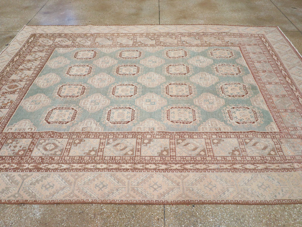 Antique East Turkestan Khotan Small Room Size Carpet, No.30856 - Gss