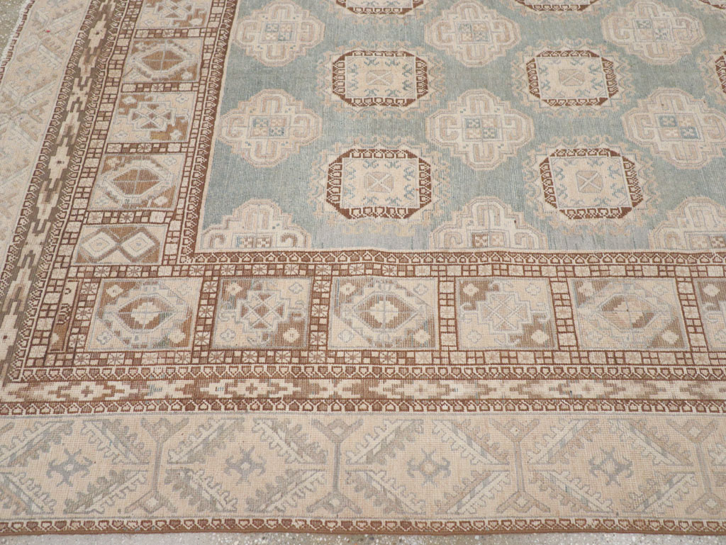 Antique East Turkestan Khotan Small Room Size Carpet, No.30856 - Gss