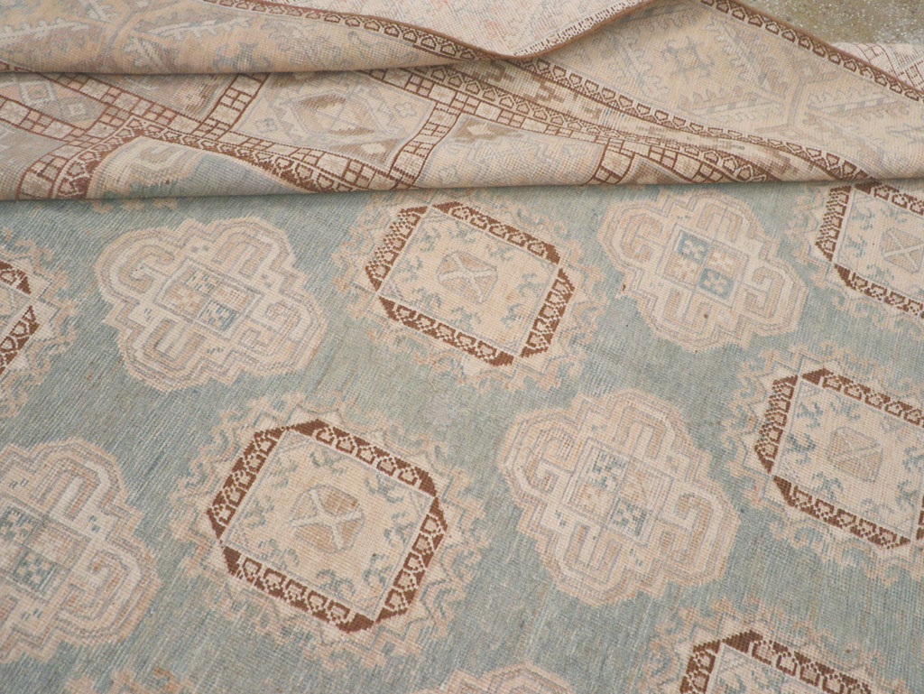 Antique East Turkestan Khotan Small Room Size Carpet, No.30856 - Gss