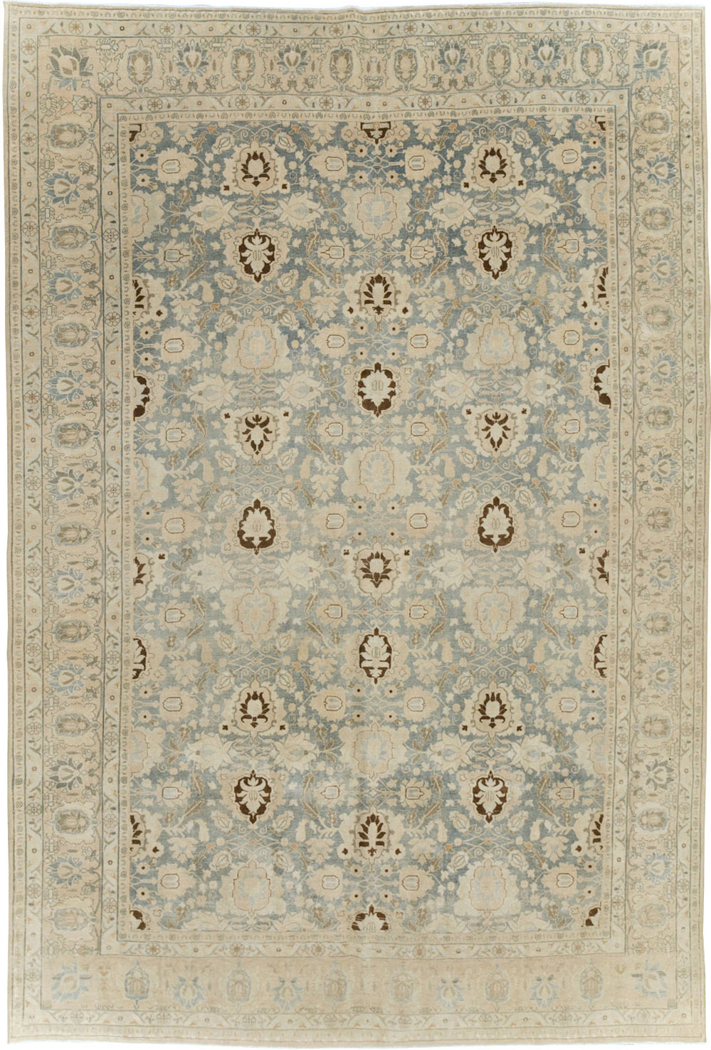 Antique Persian Veramin Carpet, No.30870 - Gss
