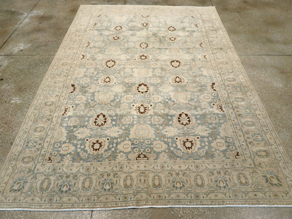 Antique Persian Veramin Carpet, No.30870 - Gss