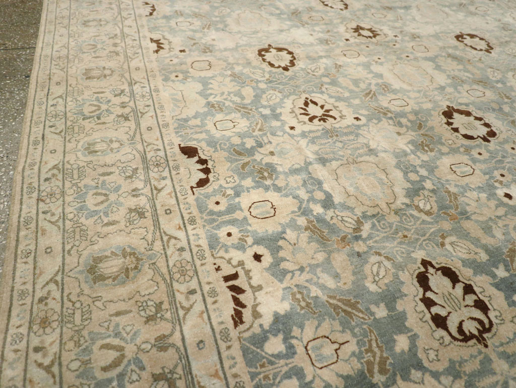 Antique Persian Veramin Carpet, No.30870 - Gss