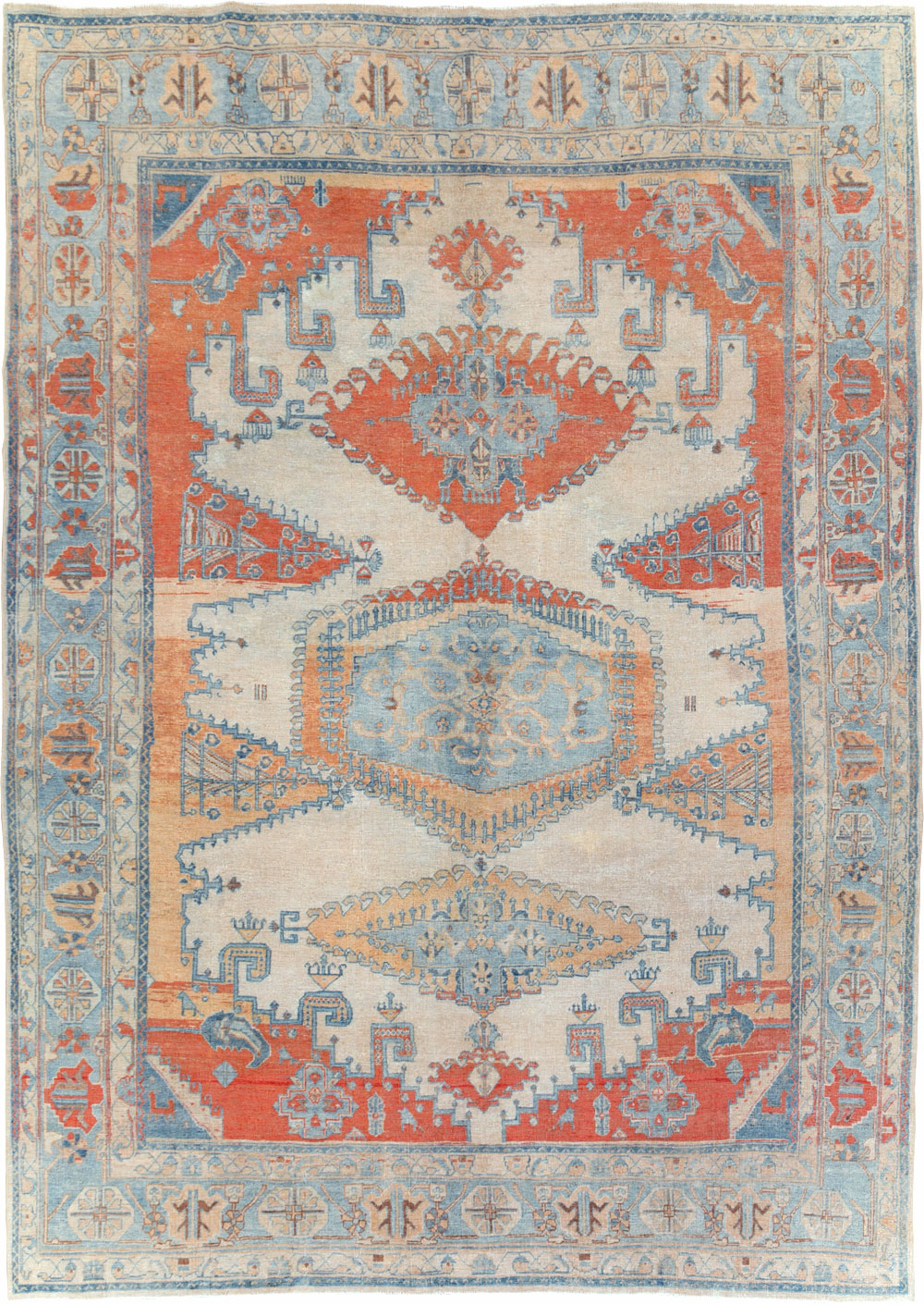 Vintage Persian Veece Room Size Carpet, No.30871 - Gss
