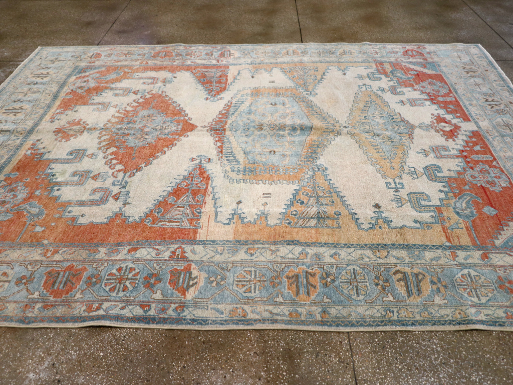 Vintage Persian Veece Room Size Carpet, No.30871 - Gss